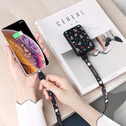 3-in-1 Multi-function Data Cable Lanyard