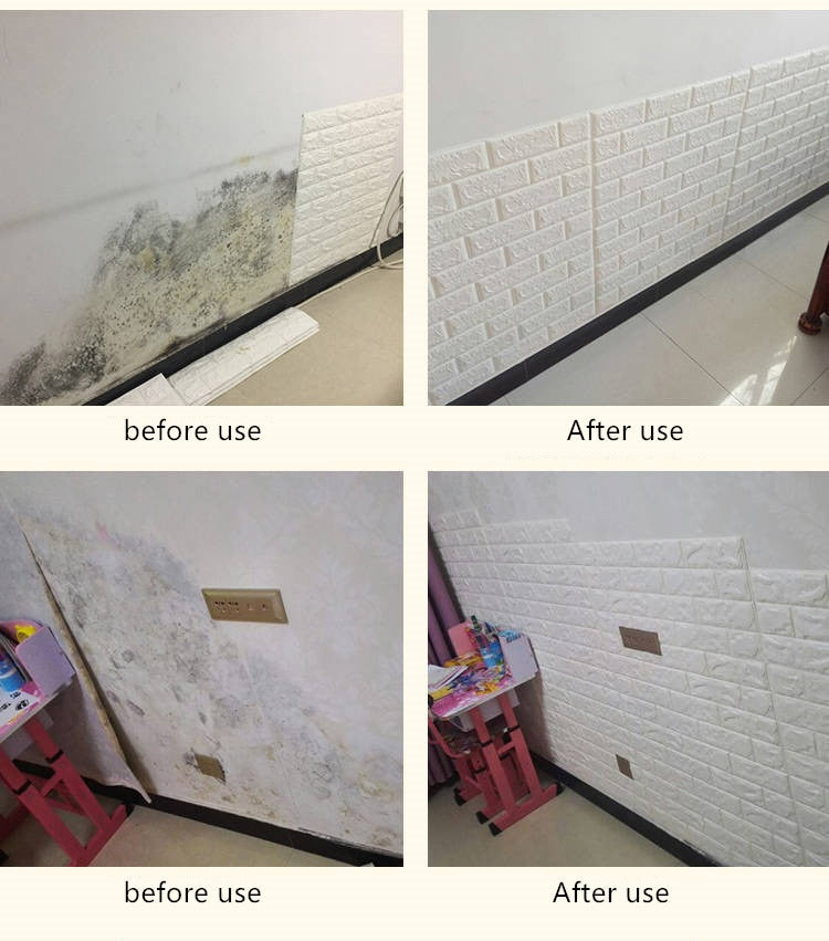 3D Wall Stickers Self Adhesive Foam Brick Room Decor