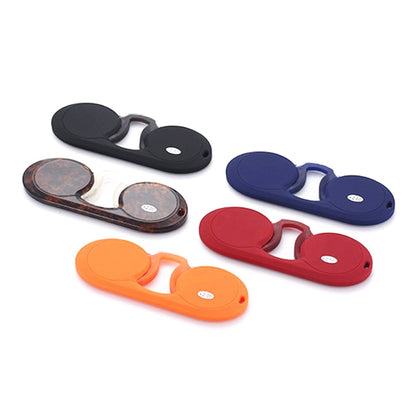 Portable Mini Nose Clip Reading Glasses