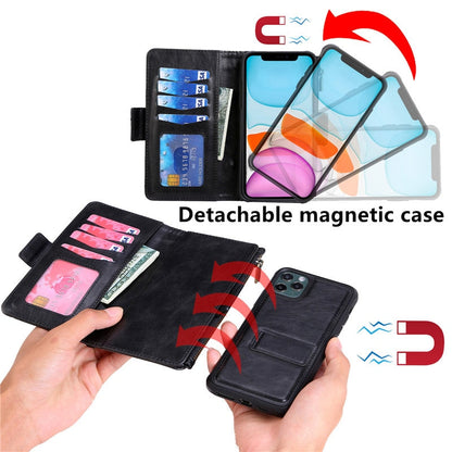 DETACHABLE MAGNETIC WITH WRIST STRAP CASE FOR IPHONE