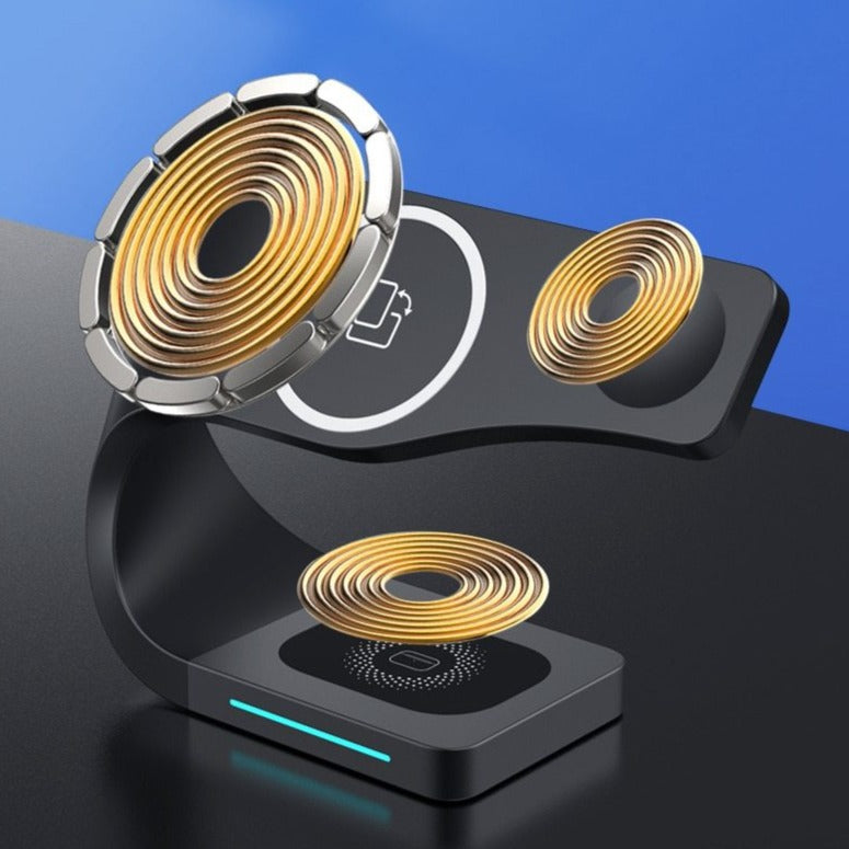 4 IN 1  MAGNETIC WIRELESS CHARGING STAND