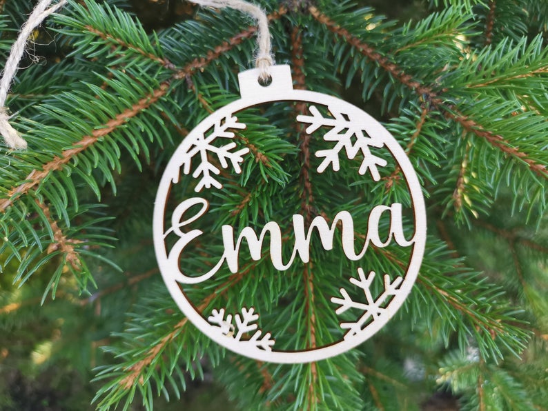 PERSONALIZED DOG/CAT PAW CHRISTMAS ORNAMENT