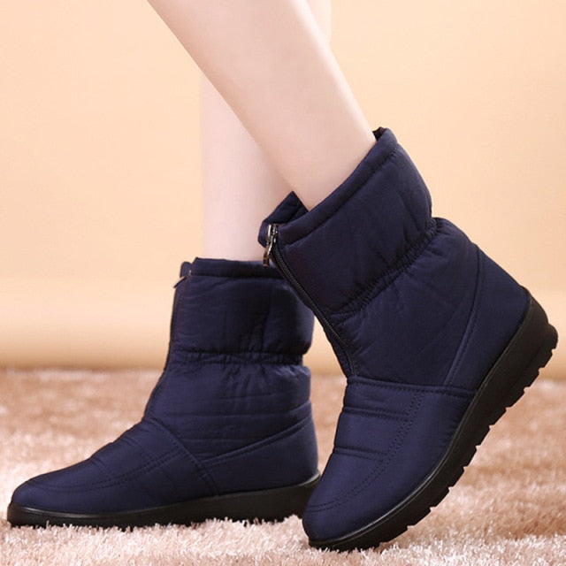 Women's Waterproof Warm Snow Boots