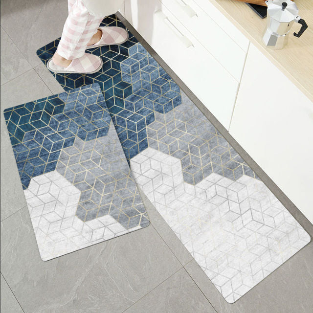 Kitchen Printed Non-Slip Carpet