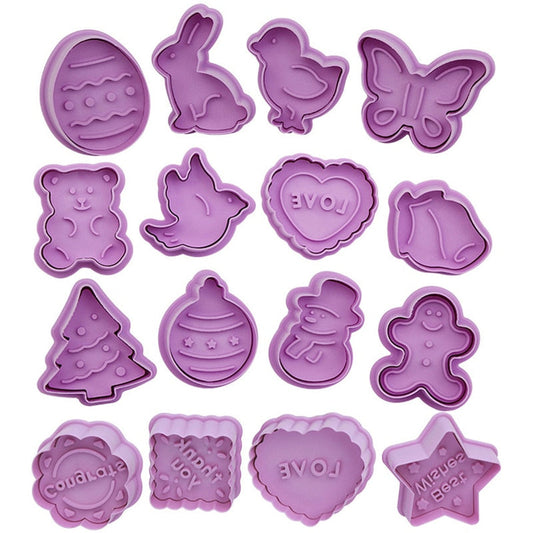 Perfect Stamp Biscuit Mold (4 PCS)