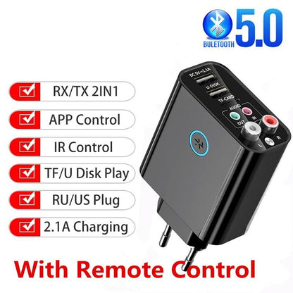 6 in 1 Bluetooth Transmitter & Receiver