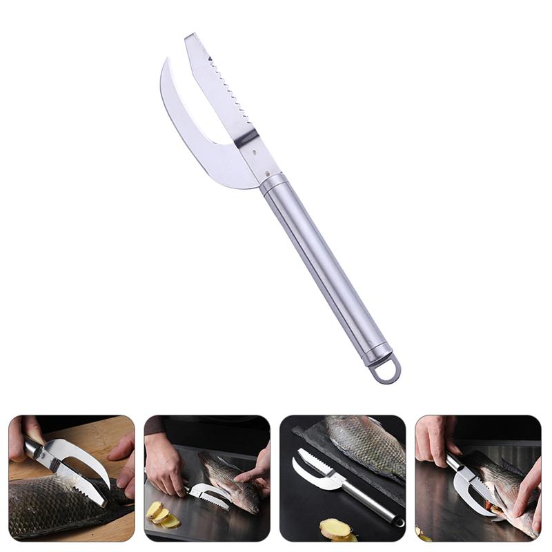 3-In-1 Hanging Fish Scale Knife